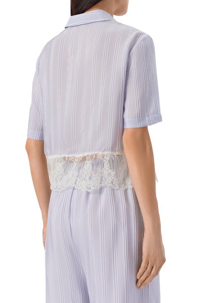 Шелковая рубашка FRAME DENIM, арт. WE26WSH018/THE STRIPE LACE SHIRT, фото 4