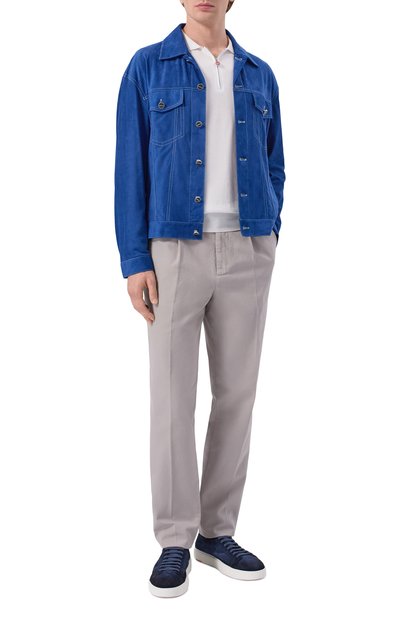 Замшевая куртка KITON, арт. UW2397AV0846H, фото 2