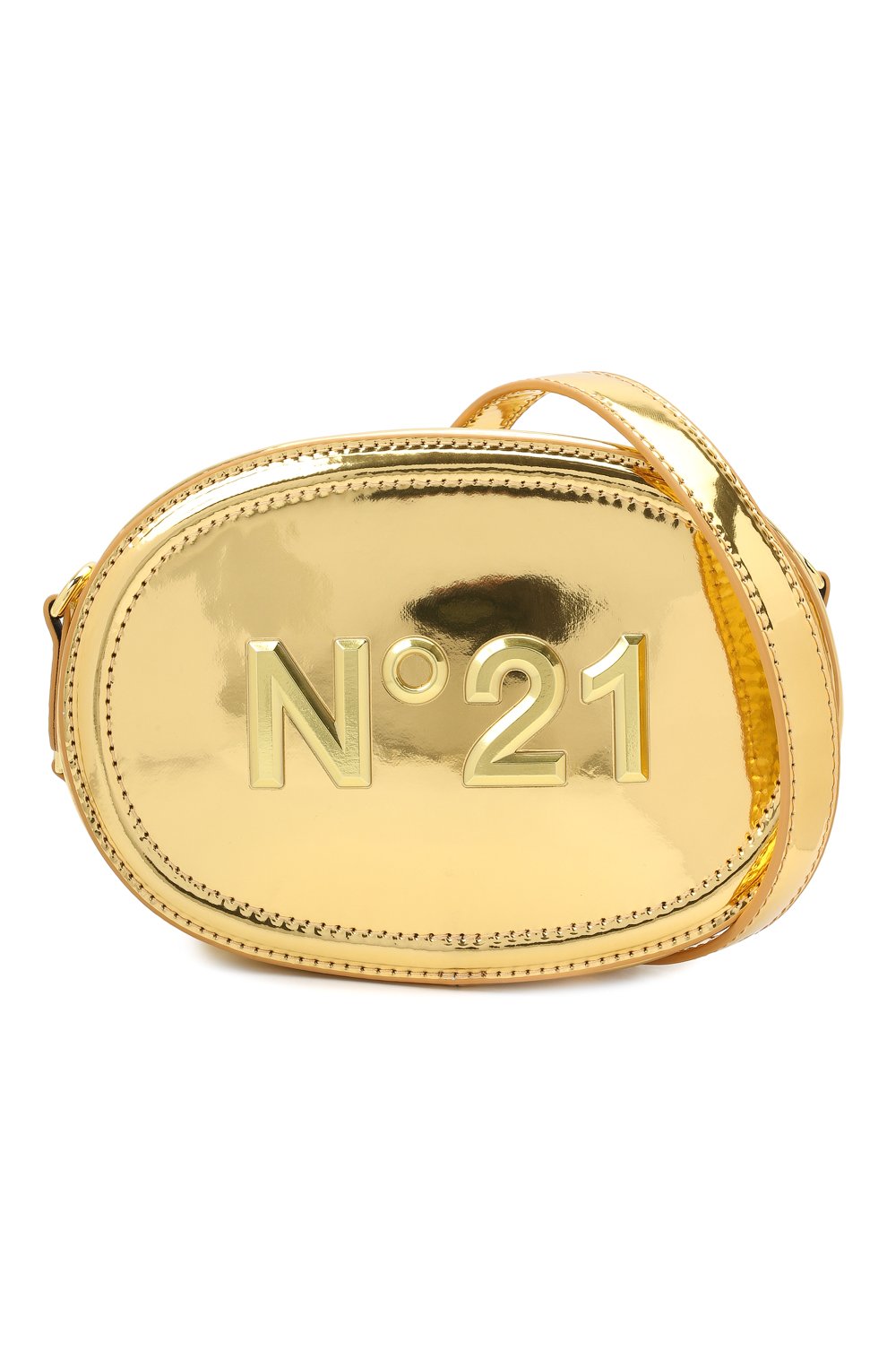 Сумка N21 золотого цвета по цене 12650 руб., арт. N21107/N0141/N21W10F, фото 4 Сумка N21, арт. N21107/N0141/N21W10F, фото 4