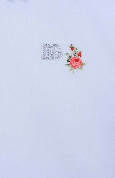 Хлопковая рубашка DOLCE & GABBANA, арт. L56S34/FU5Y4_001, фото 3