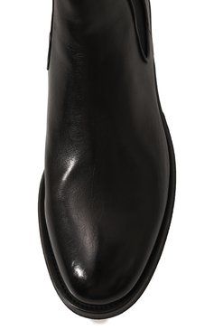 Мужские кожаные челси PANTANETTI черного цвета, арт. 16802F | Фото 6 (Материал внутренний: Натуральная кожа; Материал сплава: Проставлено; Подошва: Плоская; Драгоценные камни: Проставлено; Мужское Кросс-КТ: Сапоги-обувь, Челси-обувь)