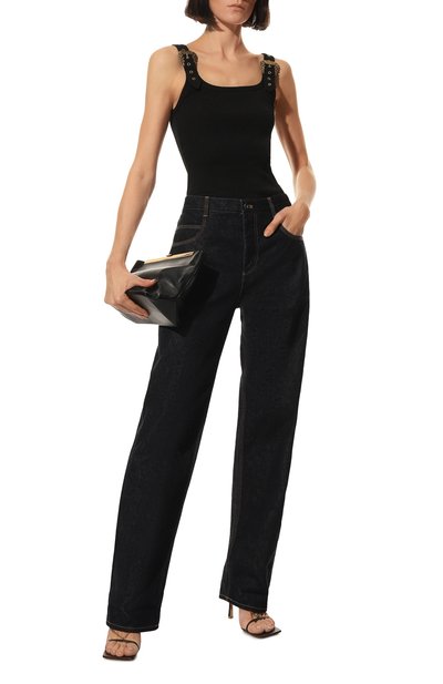 Майка VERSACE JEANS COUTURE, арт. 72HAM619-72DP619 J.C0STINA 01033 BLACK/J0022, фото 2