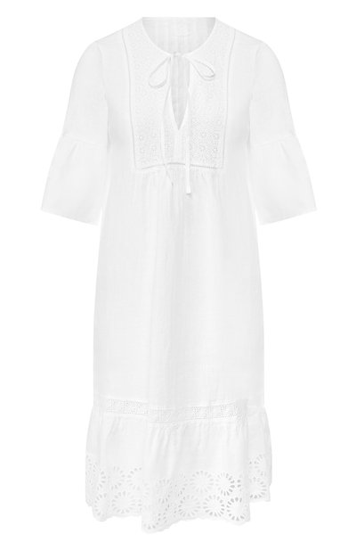 Женское льняное платье 120% LINO, арт. P0W400Y/B317/000