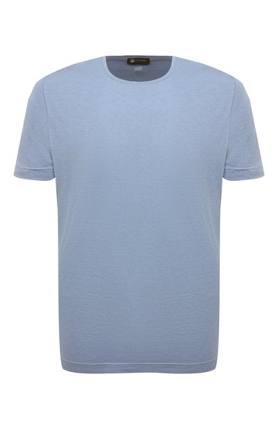 Футболка из шелка и хлопка COLOMBO, арт. TS00380/A00897, фото 1