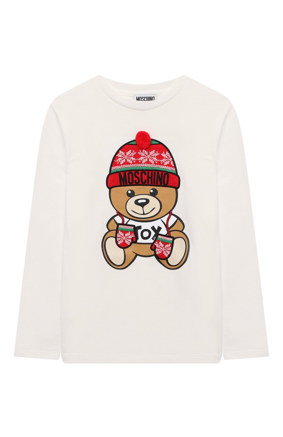 Хлопковый лонгслив MOSCHINO, арт. HQ0005/LBA11/4A-8A, фото 1