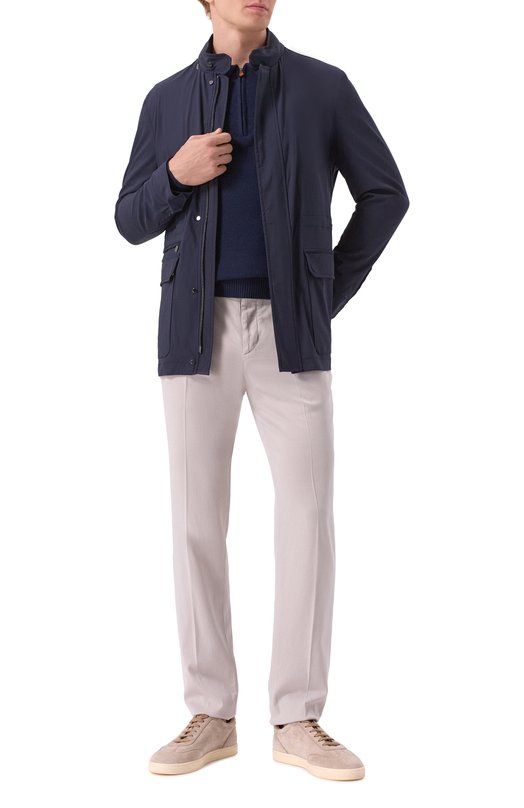 Шерстяная куртка Corneliani 2525V1-2520123 Синий  2525V1-2520123 Фото 2