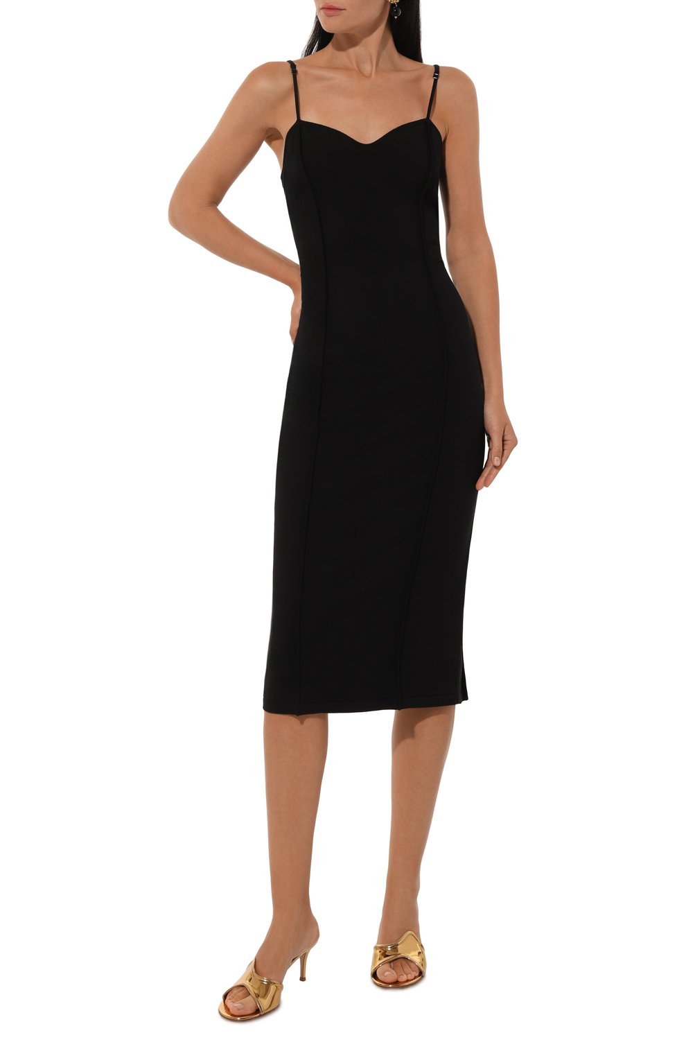 Платье из шелка и вискозы FREEAGE, арт. S23.DR051.6070.900, фото 2