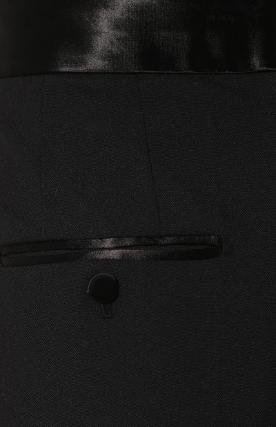 Брюки со стрелками HELMUT LANG черного цвета по цене 55150 руб., арт. I09HW205, фото 5 Брюки со стрелками HELMUT LANG, арт. I09HW205, фото 5