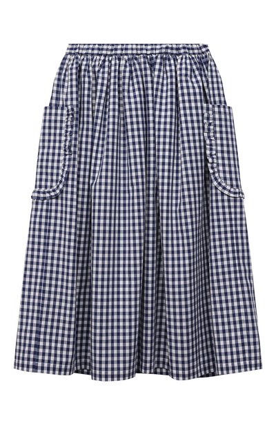 Хлопковая юбка SONIA RYKIEL ENFANT, арт. 21S1SK04, фото 2