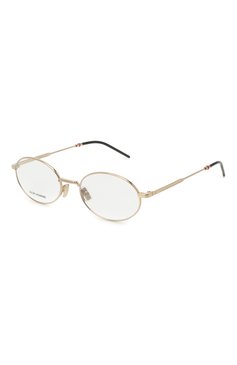 Женские оправа DIOR EYEWEAR золотого цвета, арт. DI0R0237 J5G | Фото 1 (Региональные ограничения белый список (Axapta Mercury): RU; Тип очков: Оправа; Кросс-КТ: Оправы-унисекс; Очки форма: Овальные; Оптика Гендер: оптика-унисекс)