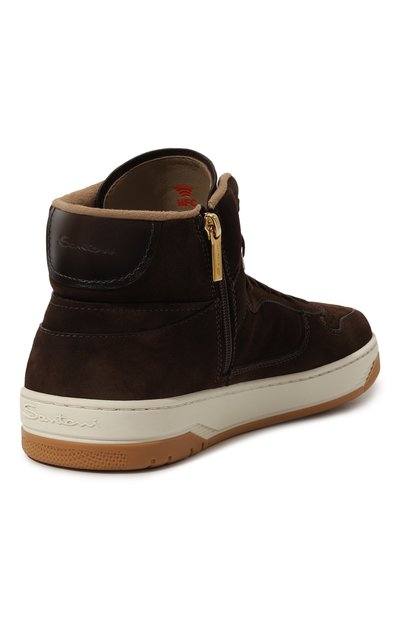 Замшевые кеды sneak-air SANTONI, арт. MBSG21872BAMKSHZ, фото 5