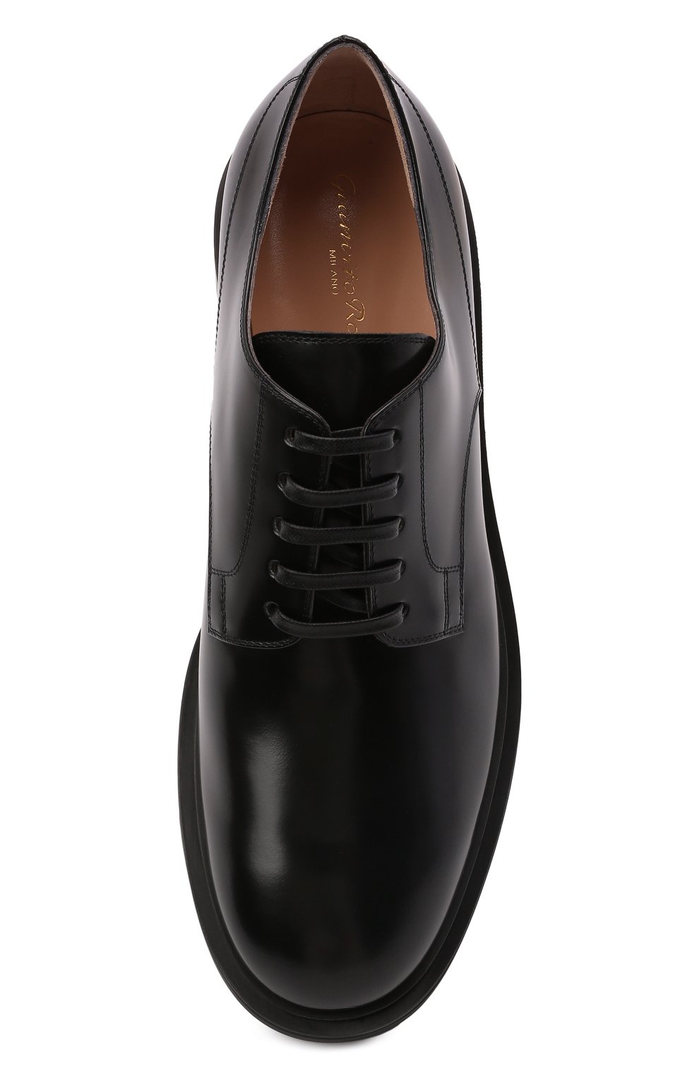 Кожаные дерби GIANVITO ROSSI, арт. G25215.20G0M.SRANER0, фото 6