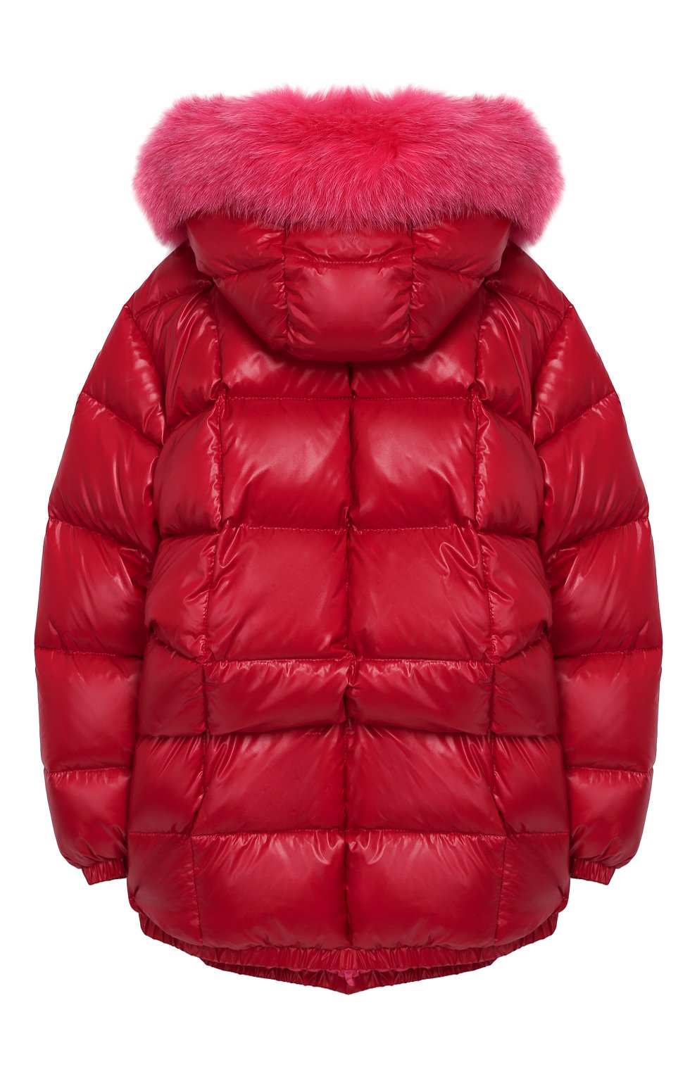 Пуховик с меховой отделкой parana MONCLER ENFANT, арт. E2-954-46322-25-C0067/12-14A, фото 2
