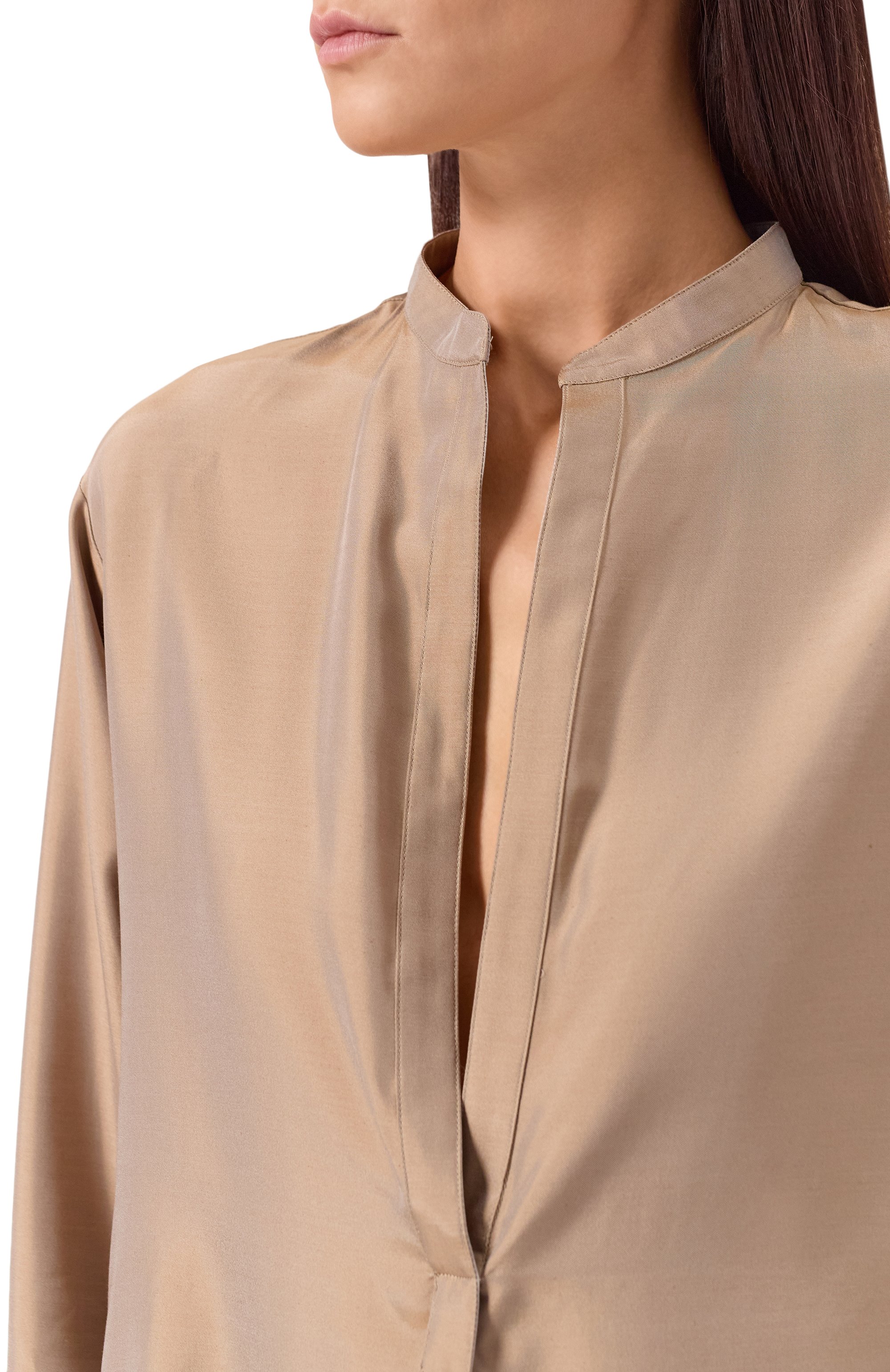 Шелковая блузка GIORGIO ARMANI, арт. GW001758/TE18011, фото 5