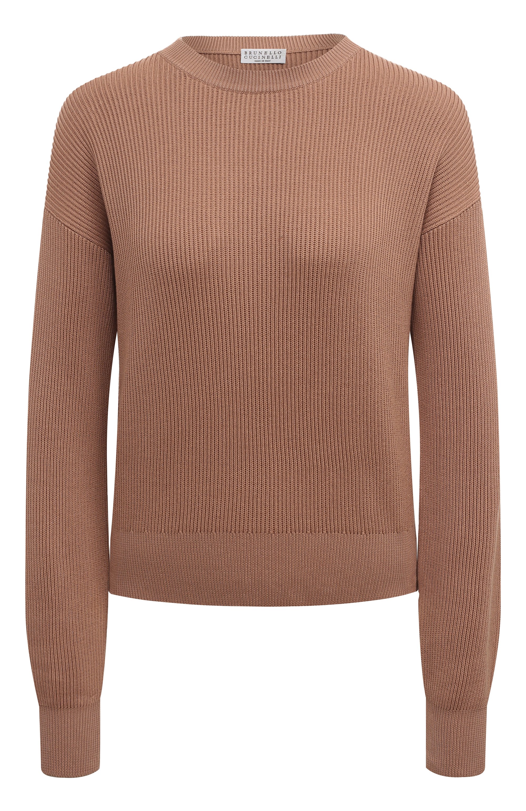 Хлопковый пуловер BRUNELLO CUCINELLI, арт. M1919B1299, фото 1