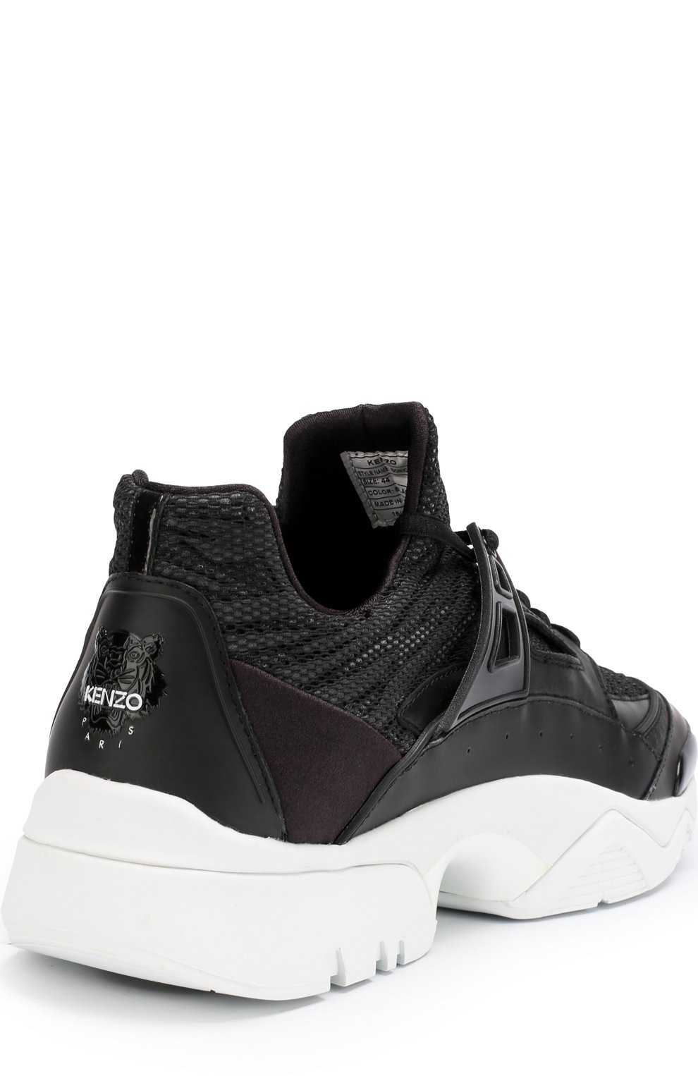 Текстильные кроссовки на шнуровке KENZO, арт. 5SN350F74, фото 4