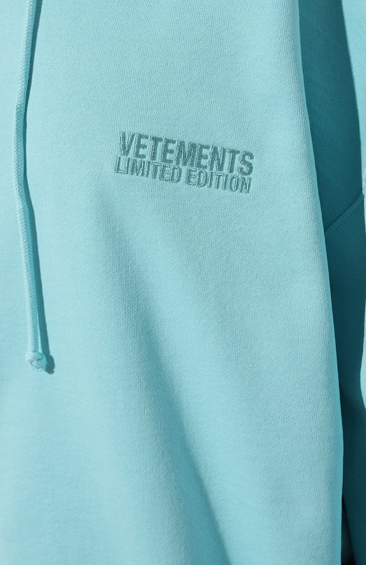 фото Хлопковое худи vetements