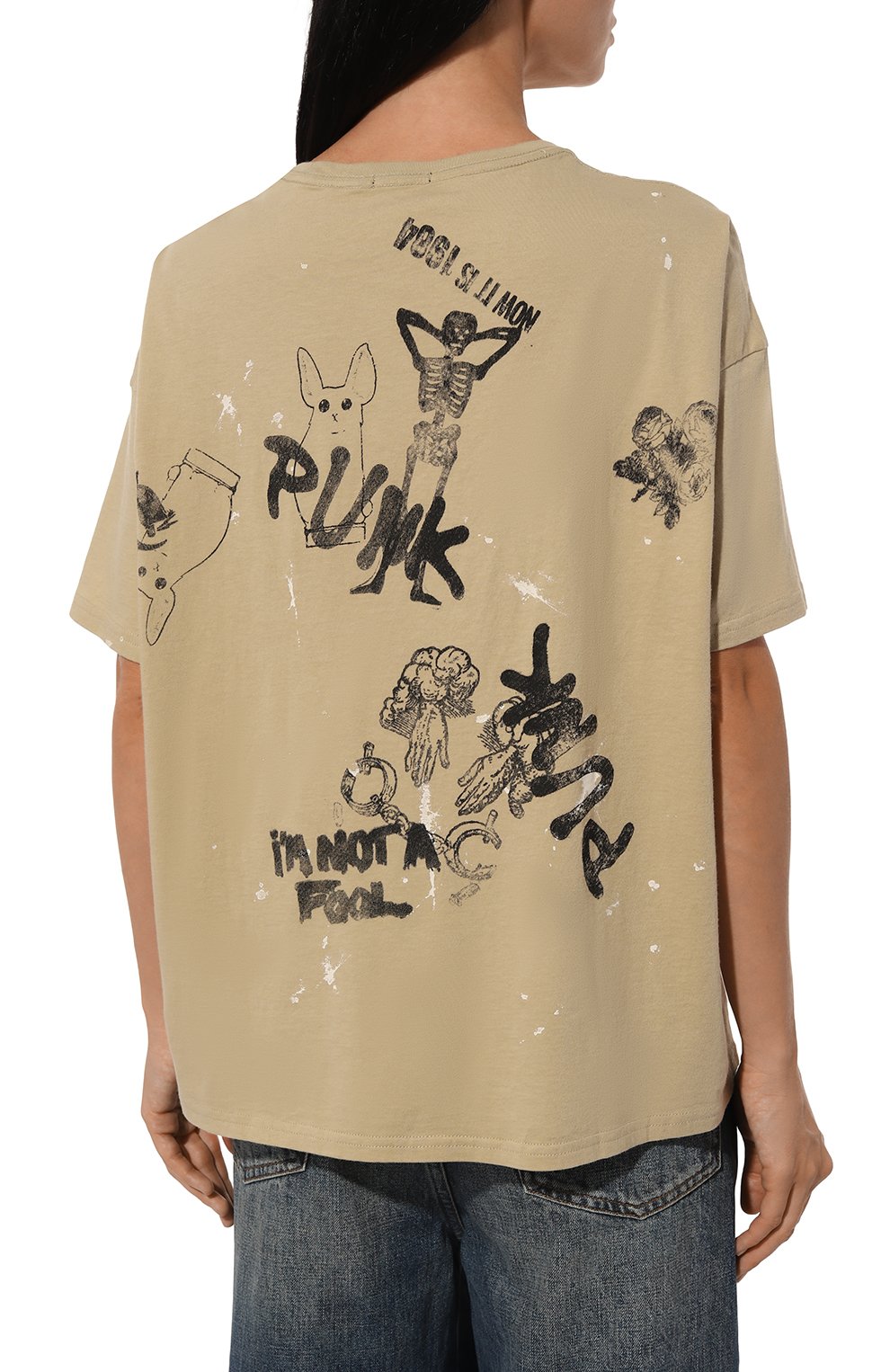 Хлопковая футболка R13, арт. R13WK141-001UU, фото 4