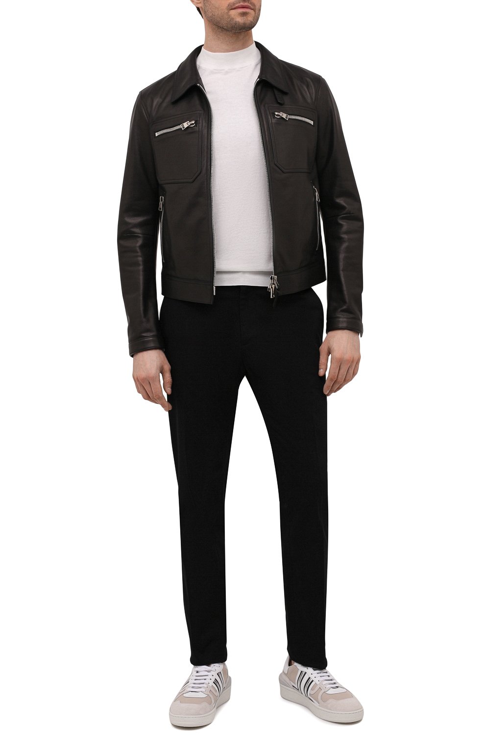 Комбинированные кеды clay LANVIN, арт. FM-SKDK00-NASP-P22, фото 2