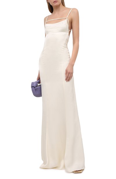Платье из вискозы JACQUEMUS, арт. 211DR12/104120, фото 2