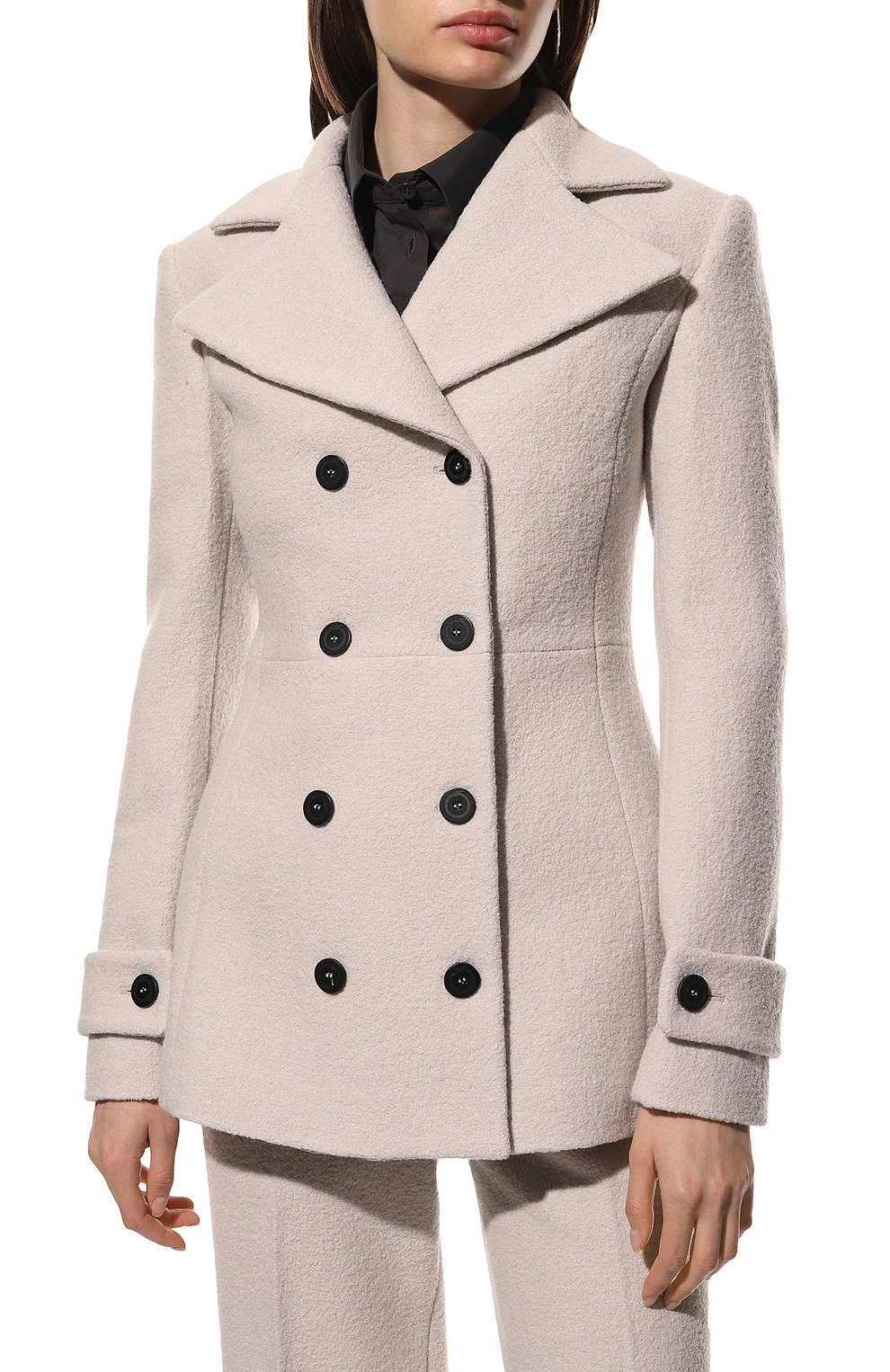 Жакет из шерсти и вискозы TRUSSARDI, арт. 56H00140-1T006112, фото 3