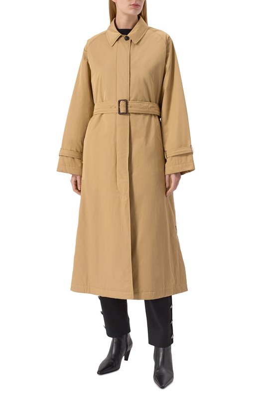 Плащ Max Mara TRAF0I Бежевый  TRAF0I Фото 3
