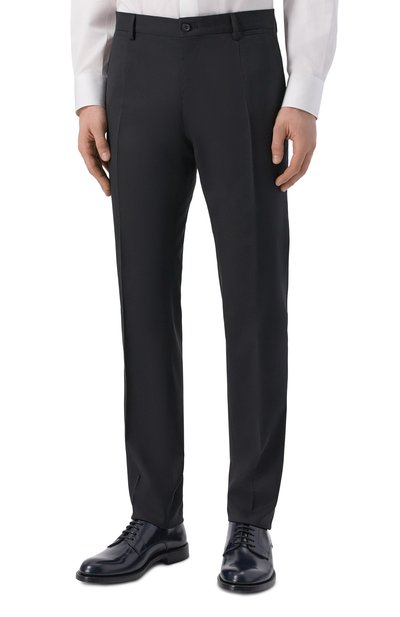 Шерстяной костюм DOLCE & GABBANA черного цвета по цене 315500 руб., арт. GK0EMT/FUBFT, фото 4 Шерстяной костюм DOLCE & GABBANA, арт. GK0EMT/FUBFT, фото 4