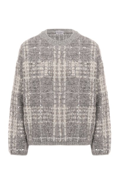 Женский шерстяной свитер BRUNELLO CUCINELLI, арт. MDXR25510