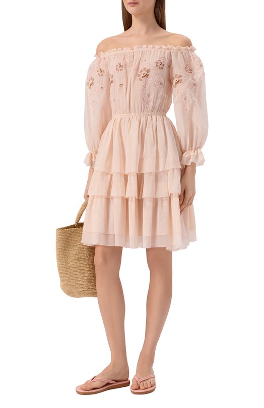 Текстильные шлепанцы Saionara Ancient Greek Sandals SAI0NARA R0PE/C0RD Розовый  SAI0NARA R0PE/C0RD Фото 3