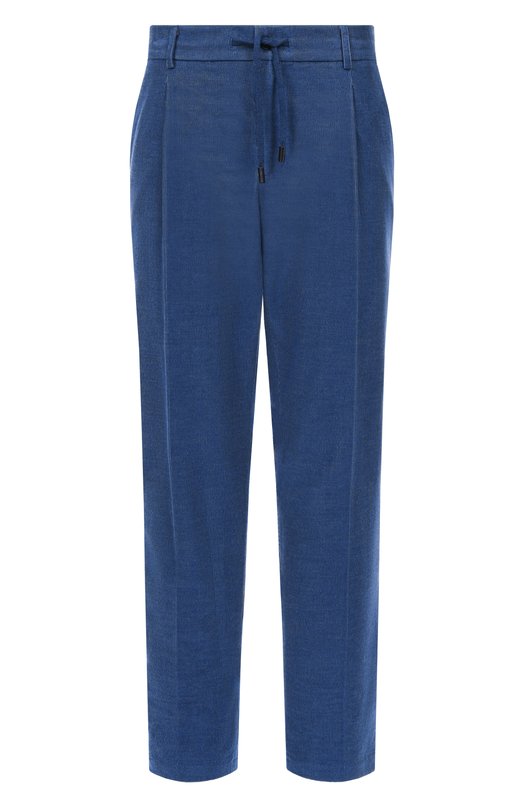 Вельветовые брюки Capobianco 19M809.MR00. Синий 19M809.MR00.