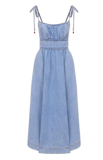 Женское джинсовый сарафан ZIMMERMANN, арт. 5462DRS262