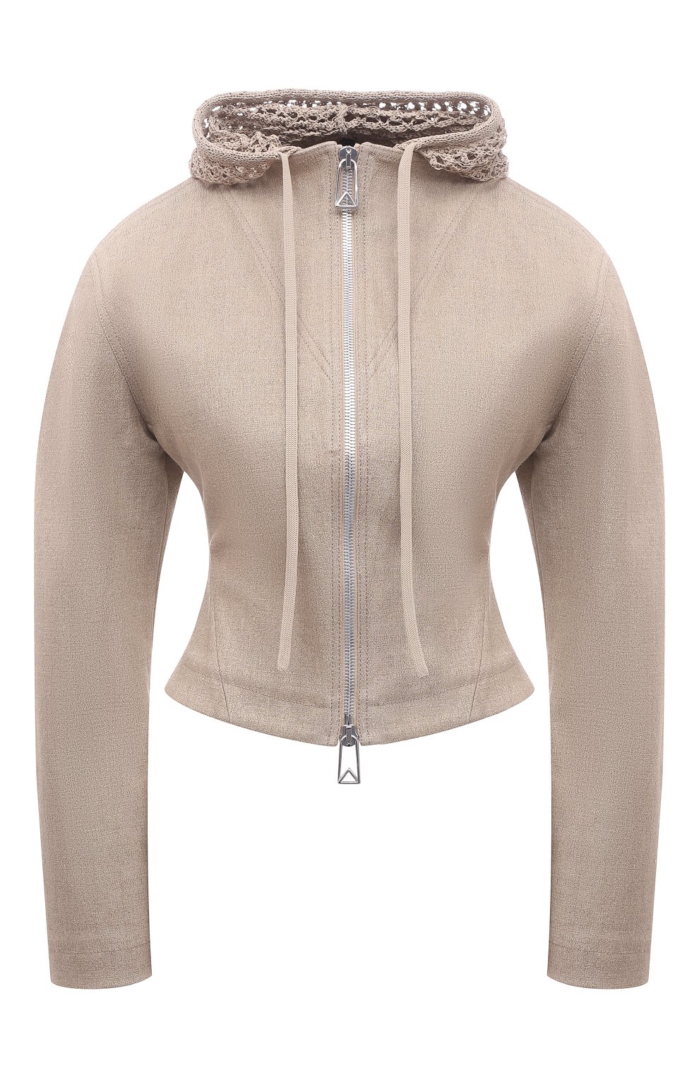 Льняной кардиган BOTTEGA VENETA бежевого цвета по цене 219000 руб., арт. 656010/V00E0, фото 1 Льняной кардиган BOTTEGA VENETA, арт. 656010/V00E0, фото 1