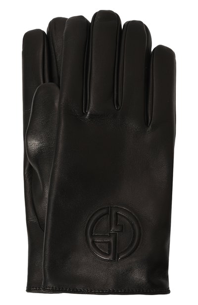 Кожаные перчатки GIORGIO ARMANI, арт. 744150/3F214, фото 1
