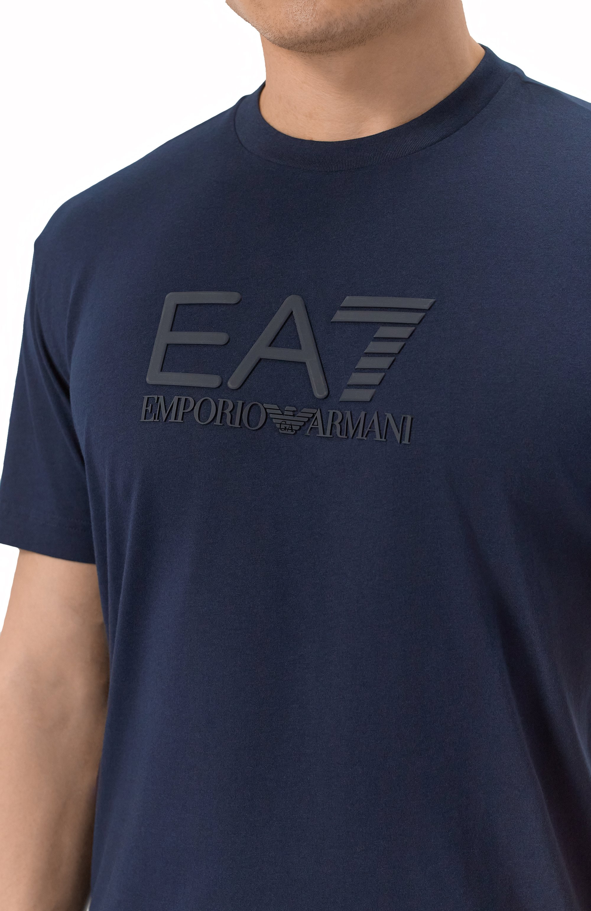 Хлопковая футболка EA7, арт. 7M000224/AF10375, фото 5