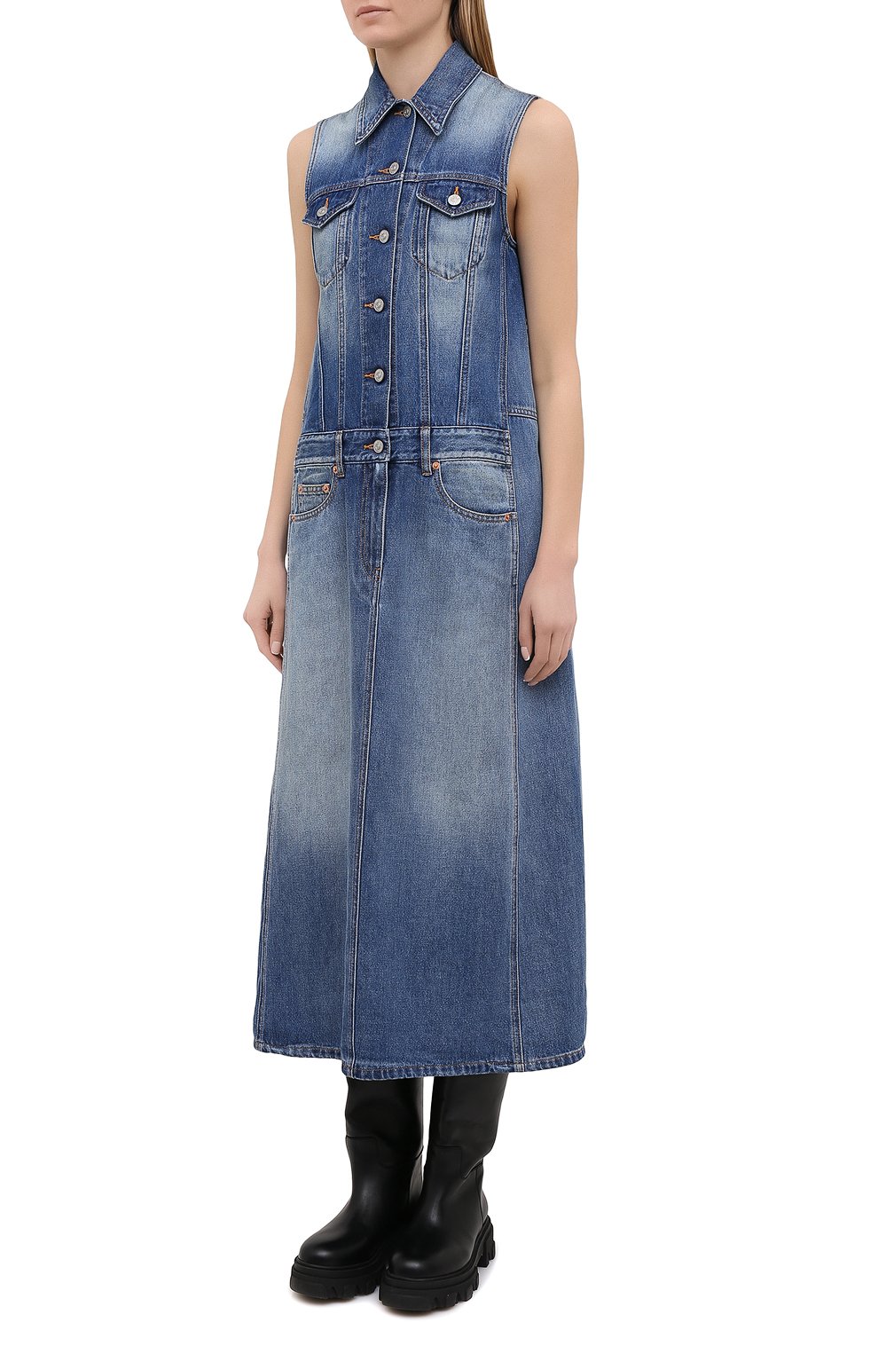 Джинсовое платье MM6, арт. S52CT0606/STN984, фото 3
