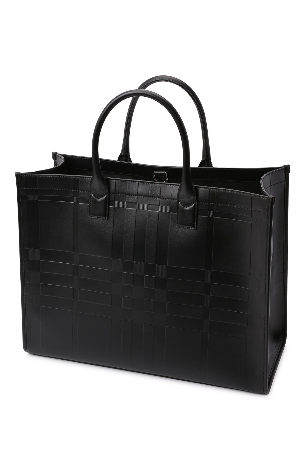 Кожаная сумка-тоут BURBERRY, арт. 8049028, фото 5