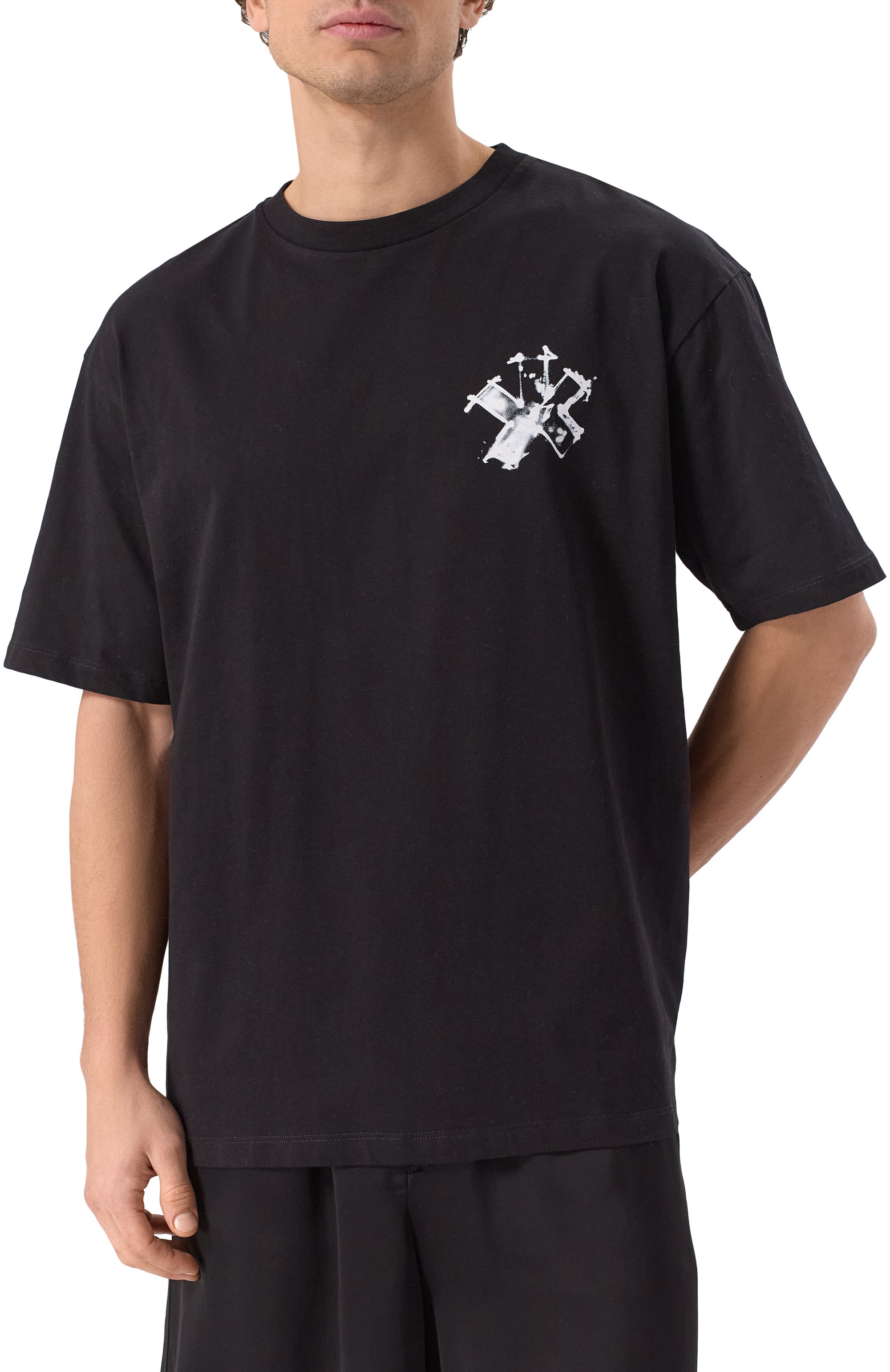 Хлопковая футболка COMME DES FUCKDOWN, арт. CFABM01574, фото 3