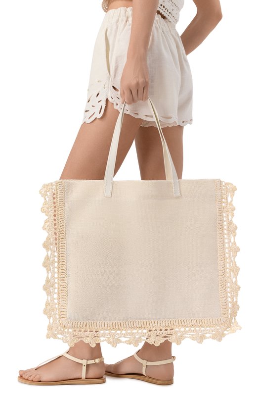 Сумка-тоут Crochet  JW Anderson HB0730/FA0451 Кремовый  HB0730/FA0451 Фото 2
