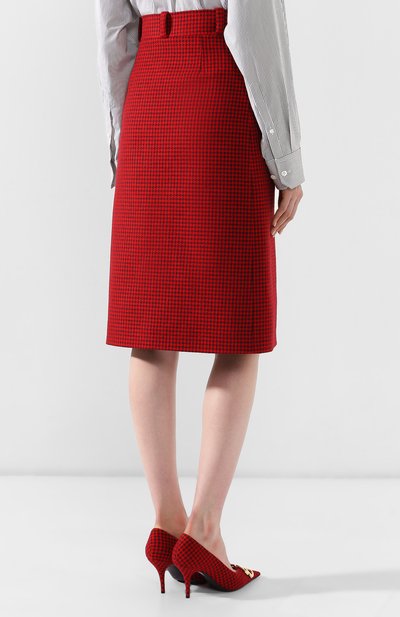 Шерстяная юбка BALENCIAGA, арт. 583597/TFU07, фото 4