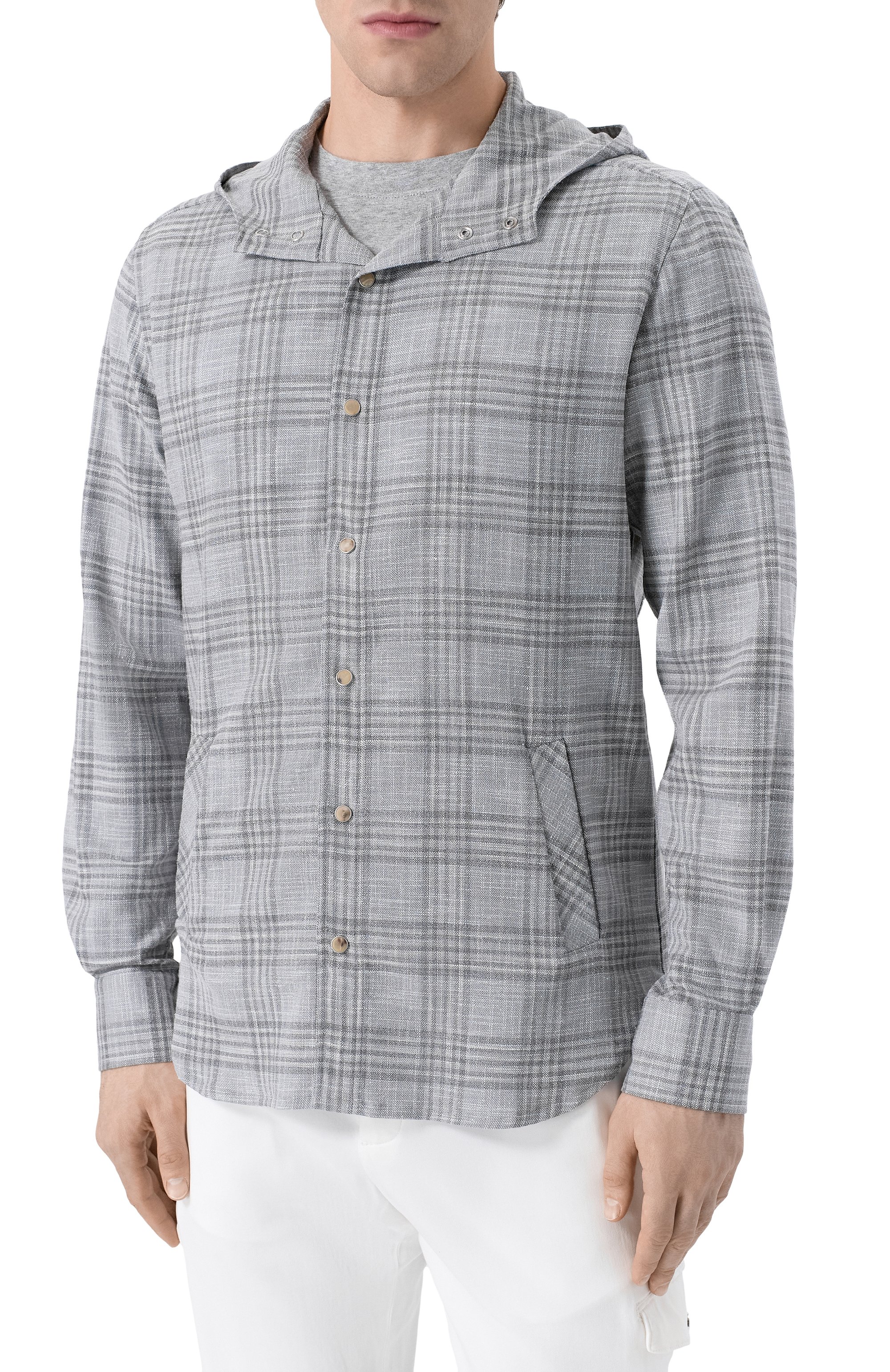 Рубашка из шерсти и шелка KITON, арт. UMCMARK0617E20_, фото 3