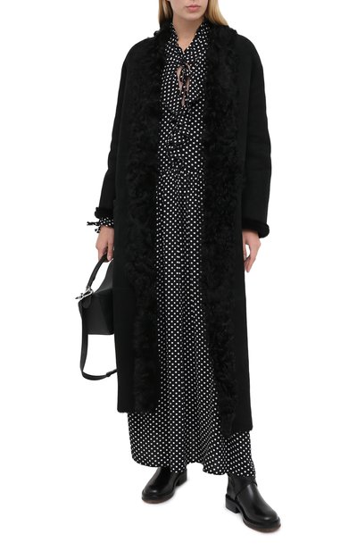 Дубленка SIMONETTA RAVIZZA черного цвета по цене 396000 руб., арт. CLELIA3/MNTN, фото 2 Дубленка SIMONETTA RAVIZZA, арт. CLELIA3/MNTN, фото 2