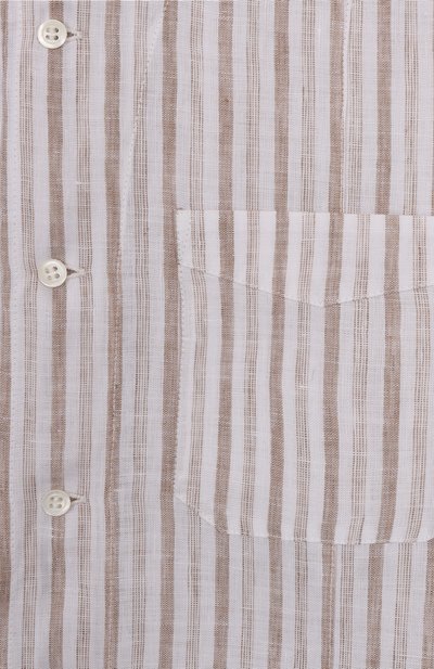Льняная рубашка BRUNELLO CUCINELLI, арт. BM685C307C, фото 3