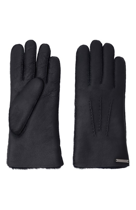 Кожаные перчатки Corneliani 26Q317-2620577 Синий  26Q317-2620577 Фото 3