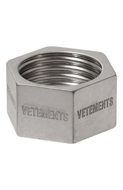 Кольцо VETEMENTS серебряного цвета по цене 36700 руб., арт. UA65RI130S, фото 3 Кольцо VETEMENTS, арт. UA65RI130S, фото 3