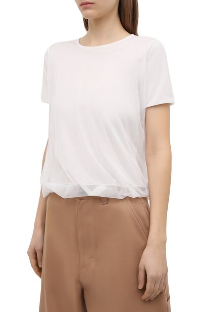Хлопковый топ EMPORIO ARMANI, арт. 3K2M9G/2JW6Z, фото 3