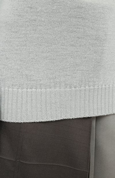 Шерстяной свитер JIL SANDER светло-зеленого цвета по цене 44300 руб., арт. JPPR752504-WRY20048, фото 5 Шерстяной свитер JIL SANDER, арт. JPPR752504-WRY20048, фото 5