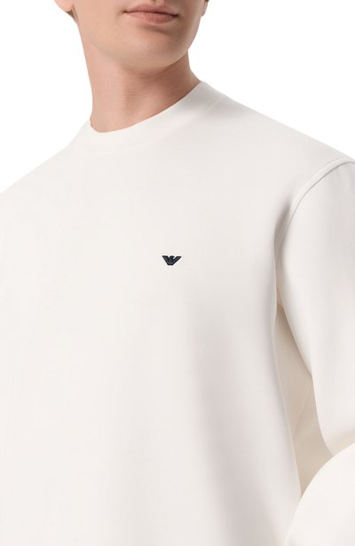 Хлопковый свитшот EMPORIO ARMANI, арт. EM004533/AF10013, фото 5