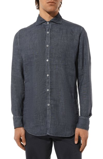 Льняная рубашка CANALI, арт. L7B1/GM02128, фото 3