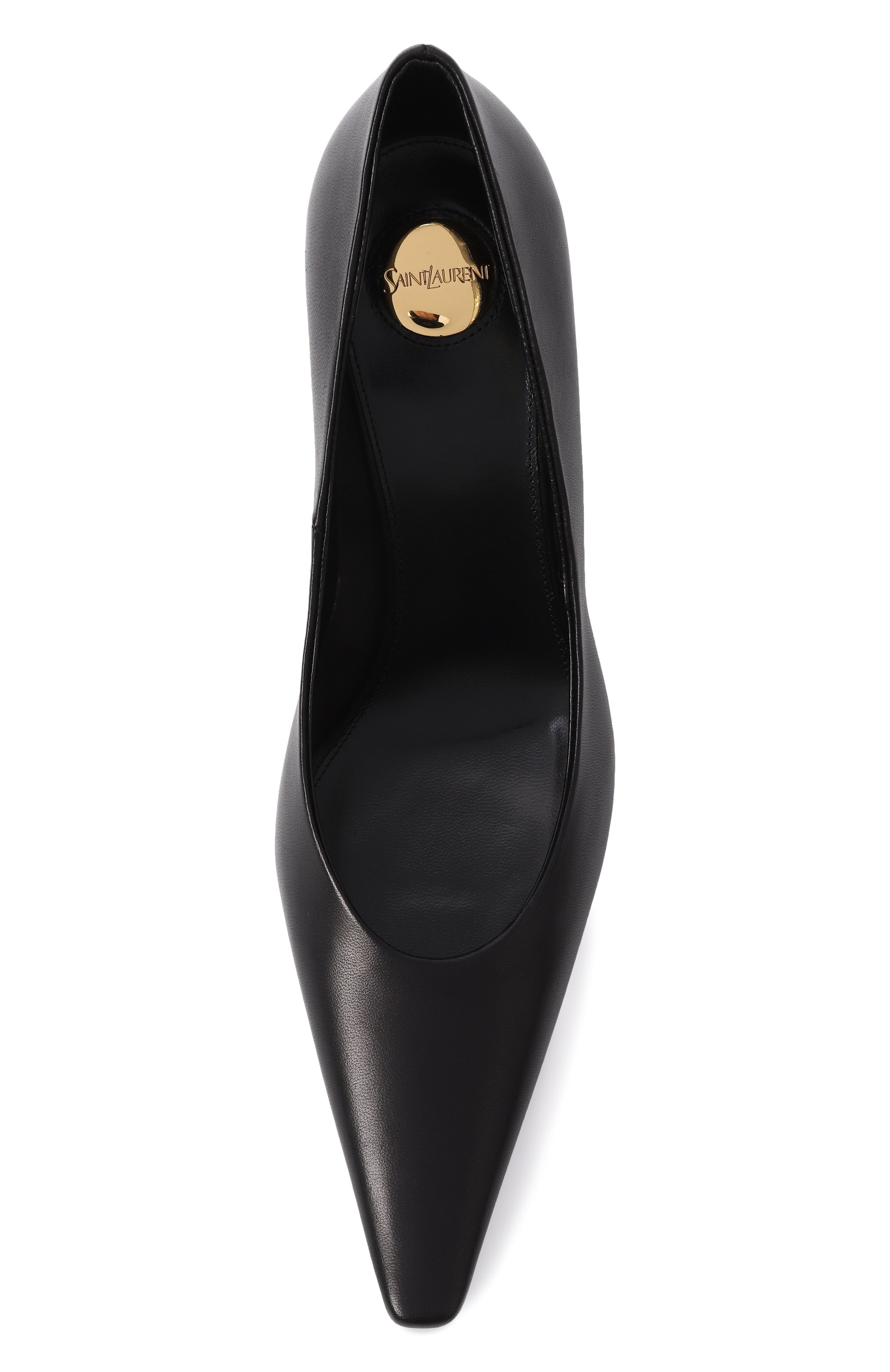 Кожаные туфли doville 75 SAINT LAURENT, арт. 817983/AADF0, фото 6