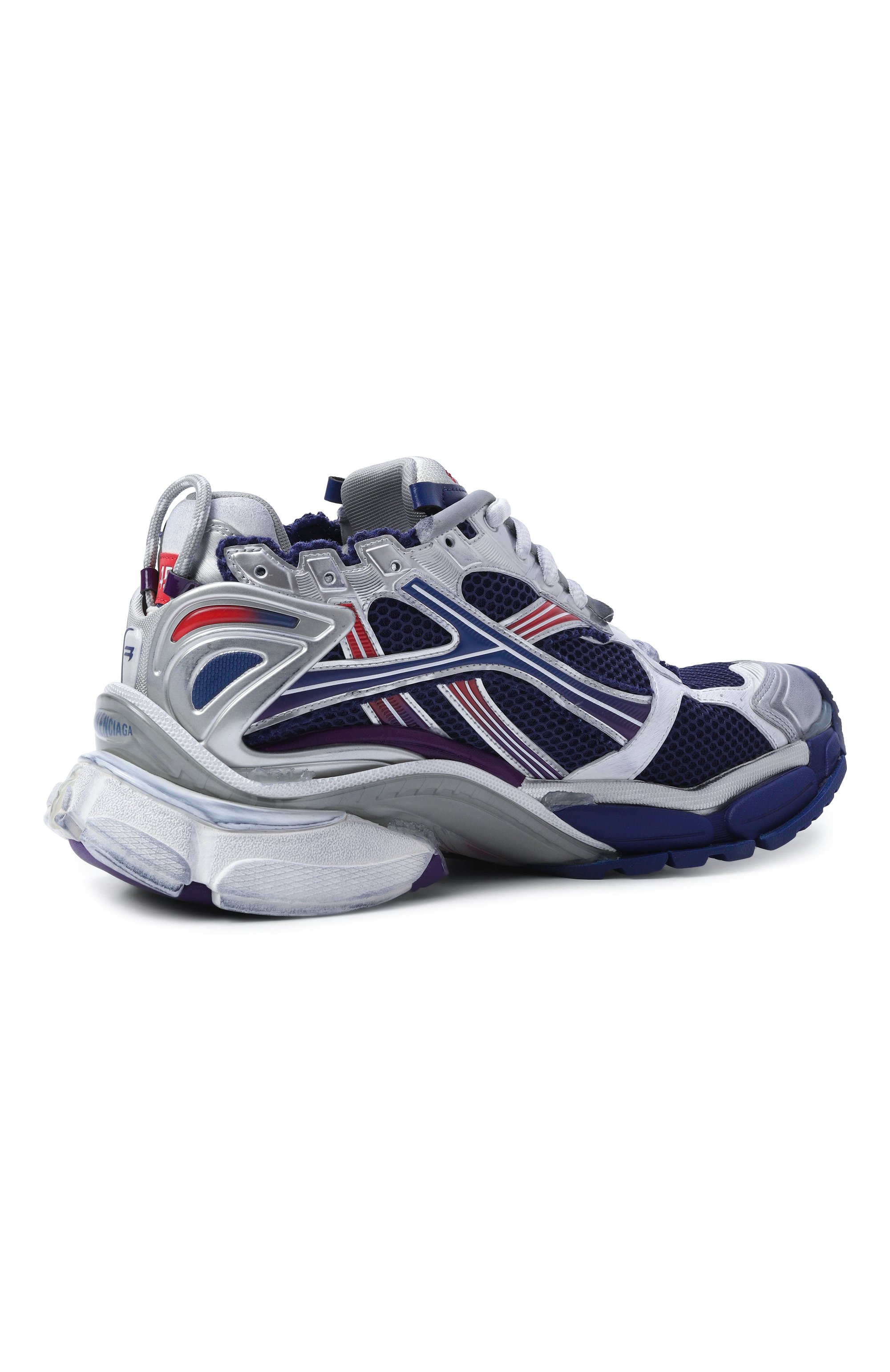 Комбинированные кроссовки runner BALENCIAGA, арт. 772774/WRUNG, фото 4